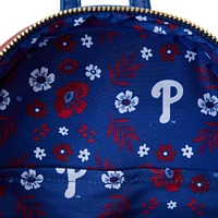 Loungefly Philadelphia Phillies Floral Mini Backpack