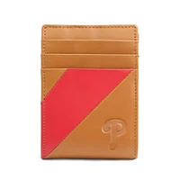 Porte-cartes en cuir Lusso Philadelphia Phillies Olson