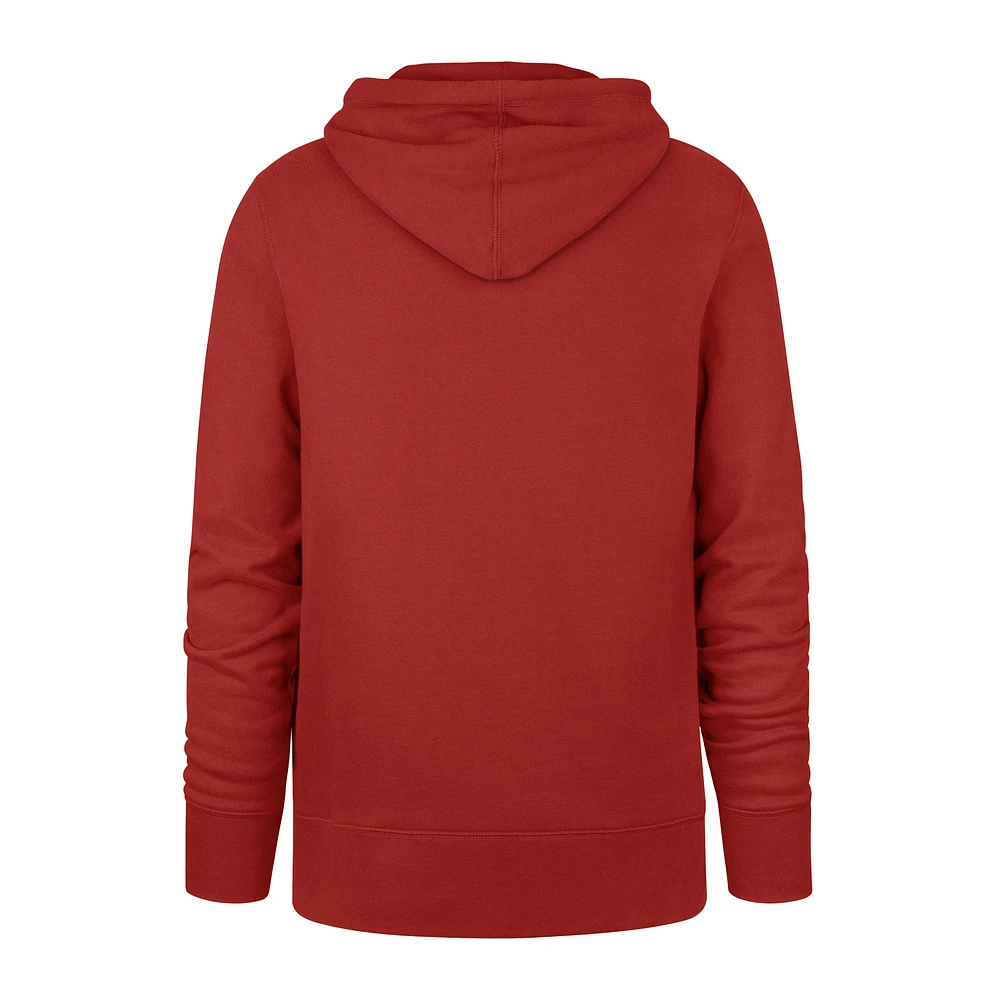 Sweat à capuche en molleton Velocity rouge '47 pour homme des Philadelphia Phillies, grande taille