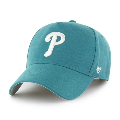 Casquette ajustable pour homme '47 Teal Philadelphia Phillies Ballpark Offside