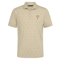 Men's Levelwear  Cream Philadelphia Phillies Vision Polo