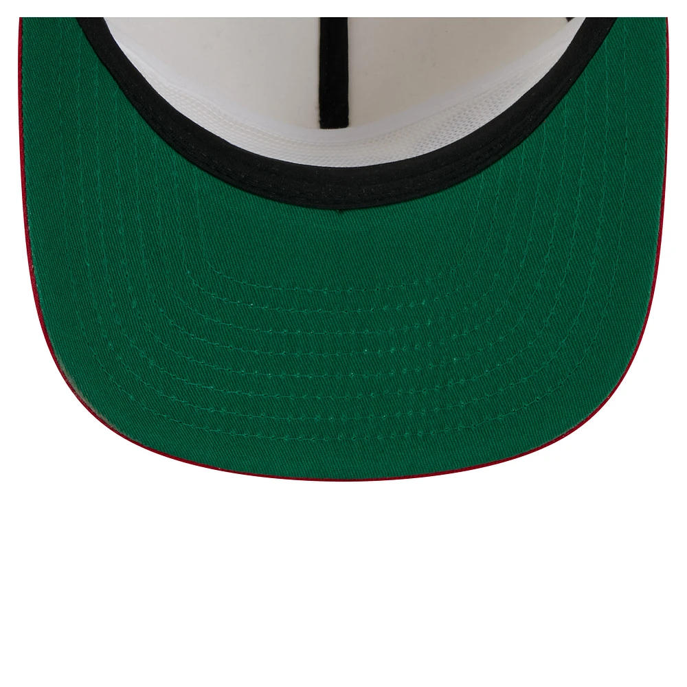 Men's New Era  White Philadelphia Phillies Team Scribble Golfer Adjustable Hat