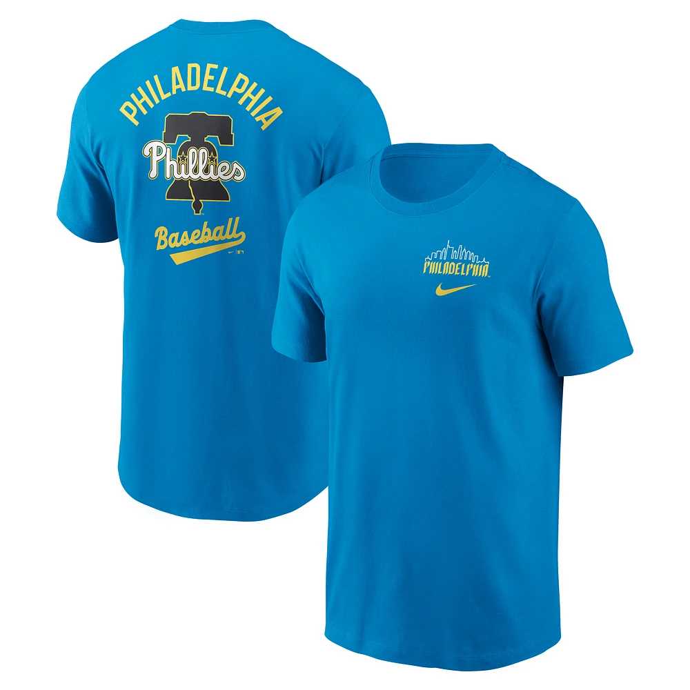 Men's Nike  Blue Philadelphia Phillies 2025 City Connect T-Shirt