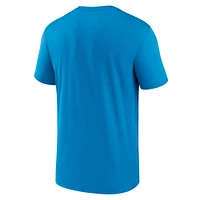 Men's Nike  Blue Philadelphia Phillies 2025 City Connect Team Phrase Script Legend Performance T-Shirt