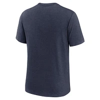 Men's Nike  Heather Navy Philadelphia Phillies 2025 City Connect Performance Tri-Blend T-Shirt