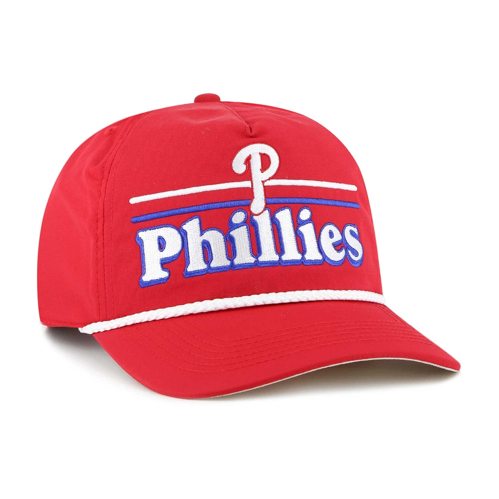 Casquette ajustable Campscape Hitch rouge '47 pour homme des Philadelphia Phillies