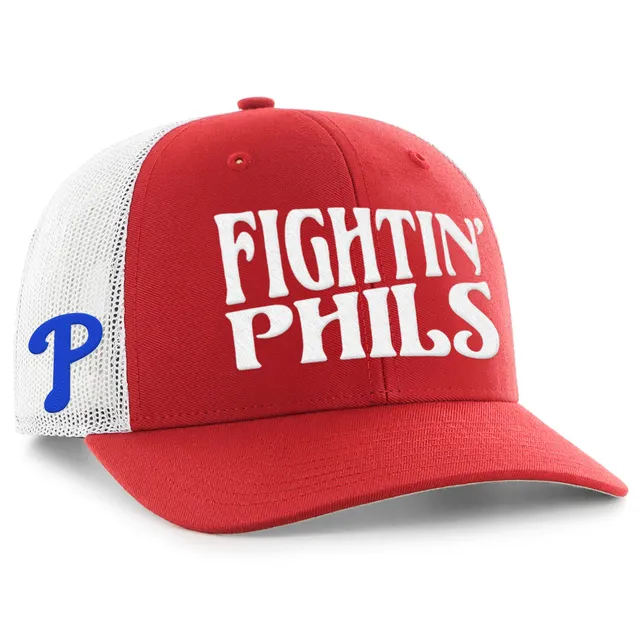 Men's Philadelphia Phillies New Era Camo Trucker 9FIFTY Snapback Hat