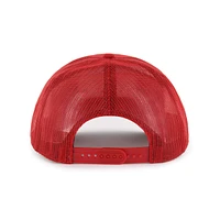 Casquette ajustable Hardline Trucker rouge '47 pour homme des Philadelphia Phillies