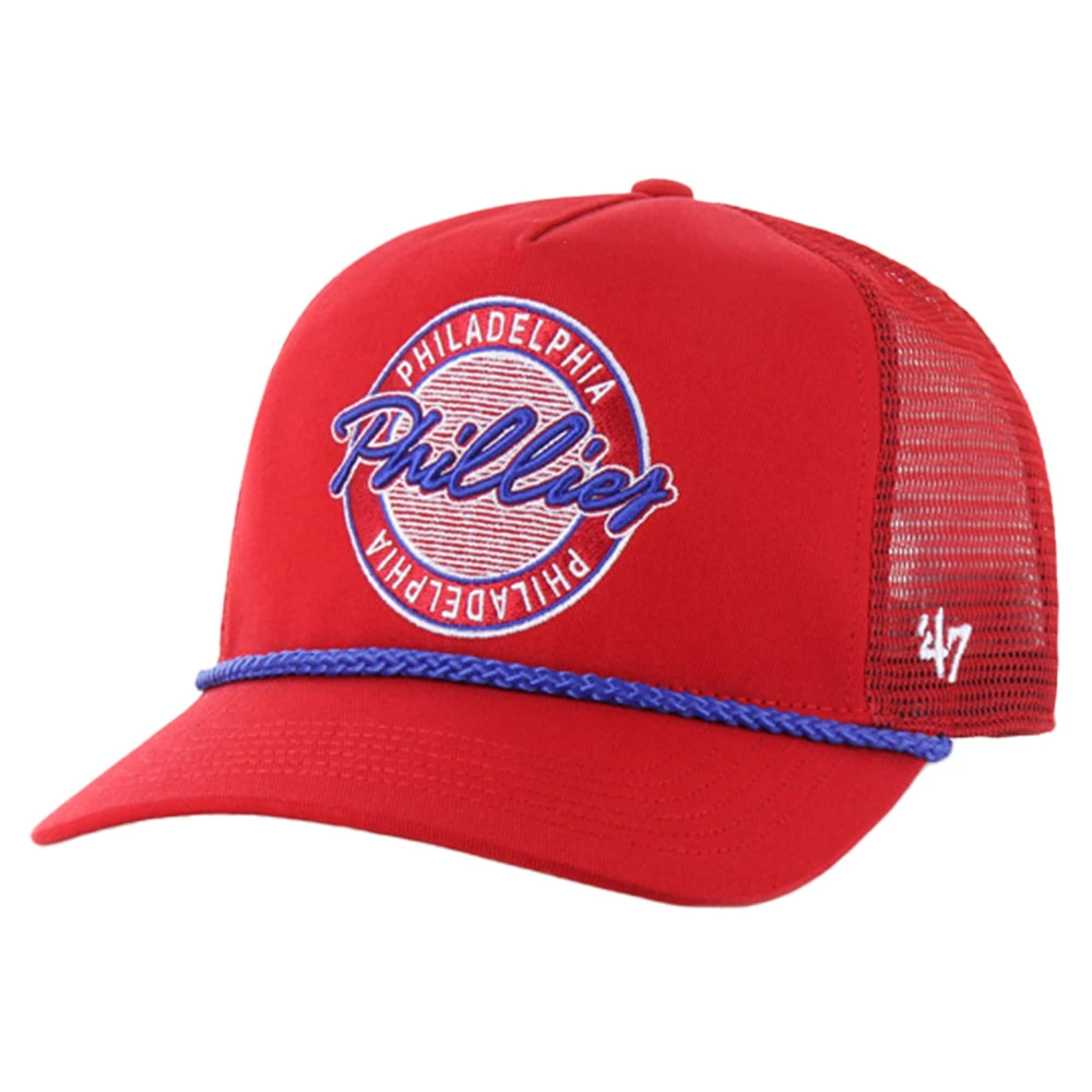 Casquette ajustable Promenade Hitch rouge '47 pour homme des Philadelphia Phillies