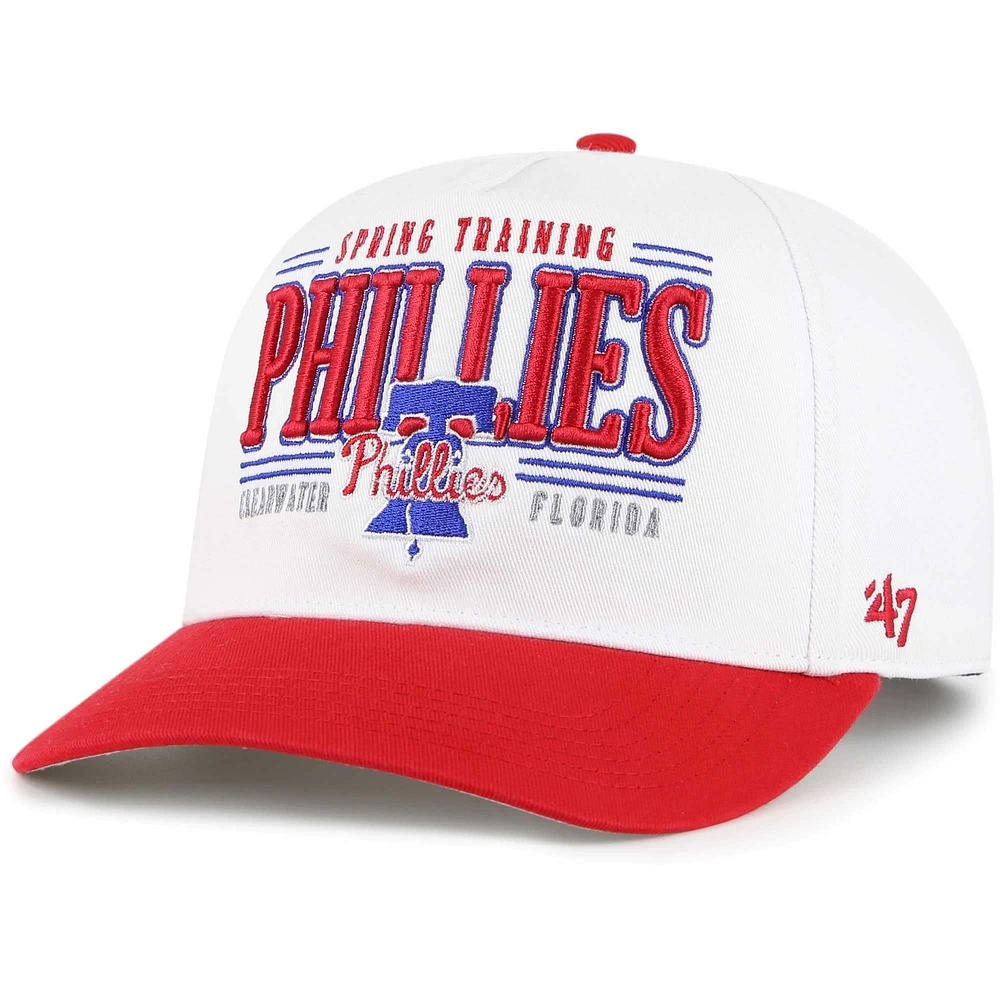 Casquette ajustable Oceanside Hitch pour hommes, blanc, '47, Phillies de Philadelphie, entraînement printanier 2024