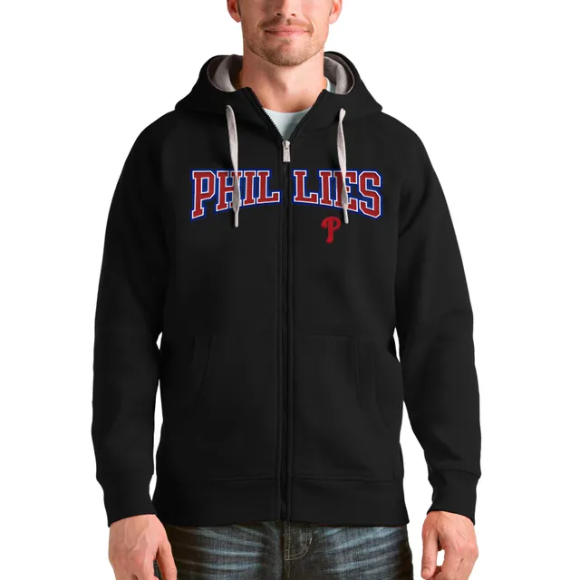 Philadelphia Eagles Antigua Victory Full-Zip Hoodie - Black Size: XL