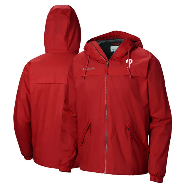 Lids Philadelphia Phillies Columbia Omni-Shade Flash Challenger Full-Zip  Windbreaker Jacket