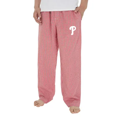 Philadelphia Phillies Concepts Sport Tradition Woven Pants - Red