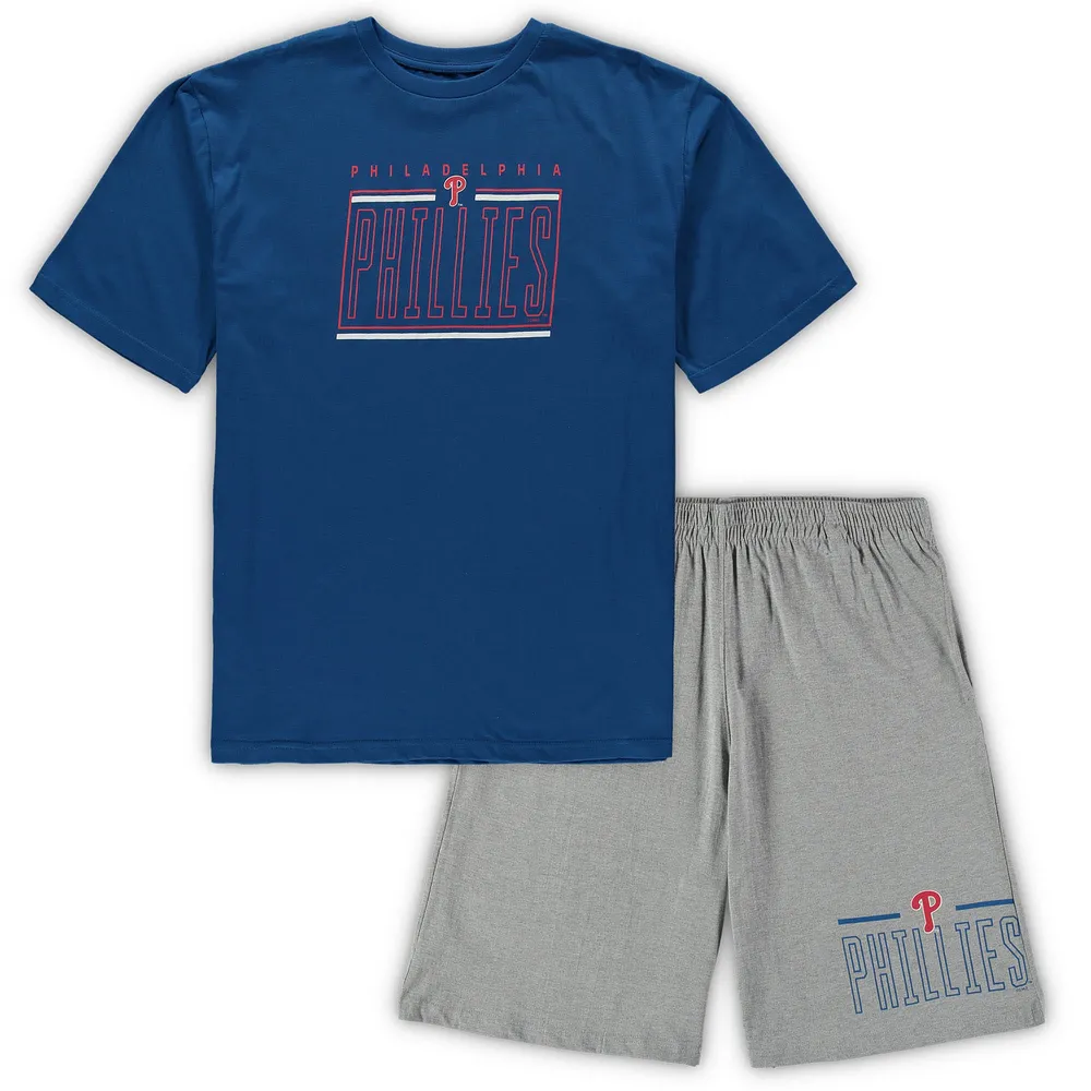 Fanatics Men's Branded Royal Philadelphia 76ers Big and Tall Jogger Pants