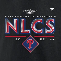 T-shirt noir Fanatics pour hommes des Phillies de Philadelphie 2022 Division Series Winner Locker Room