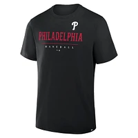 Men's Fanatics Black Philadelphia Phillies Color Pop Legacy Clubhouse T-Shirt