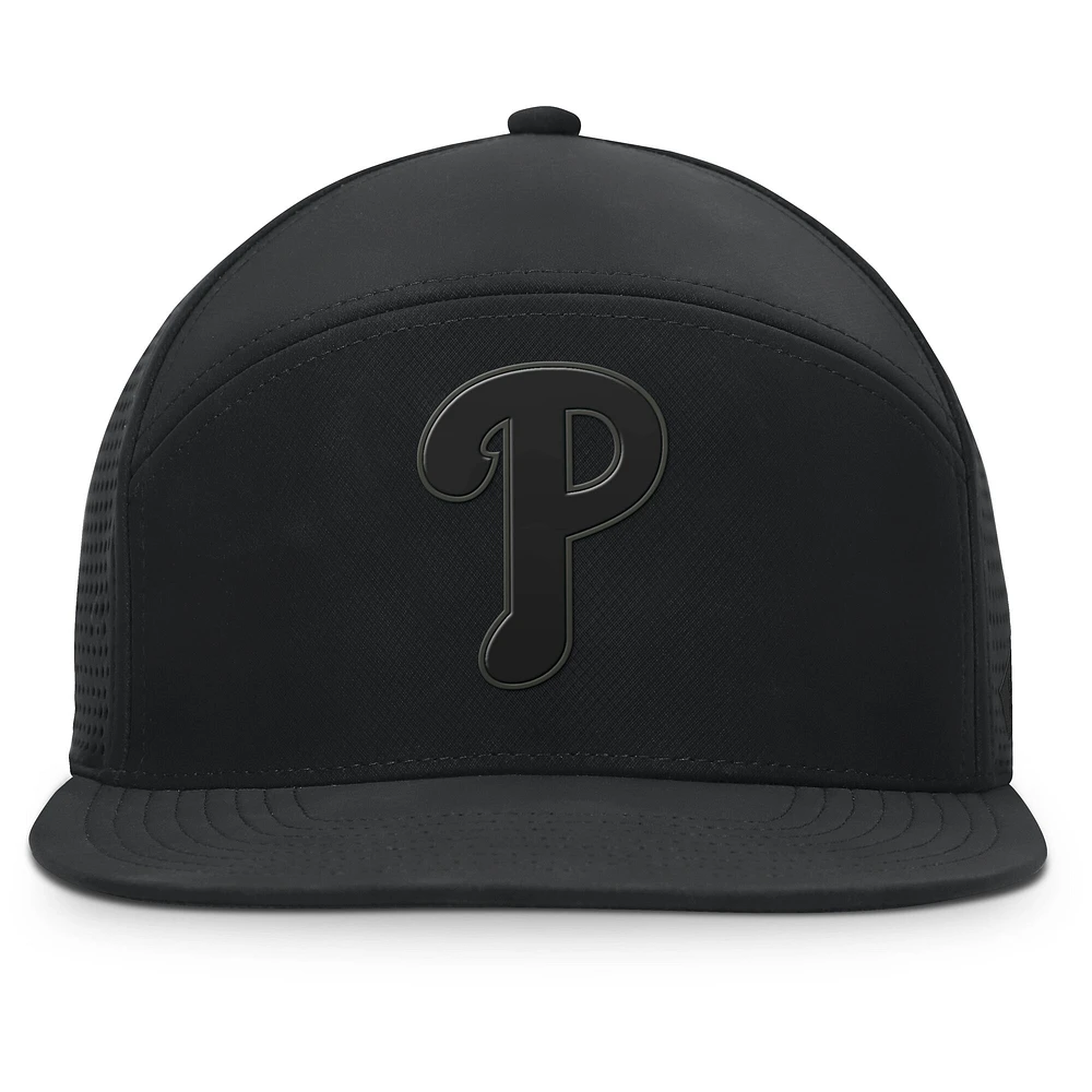 Casquette snapback Horizon des Philadelphia Phillies Fanatics pour homme noire