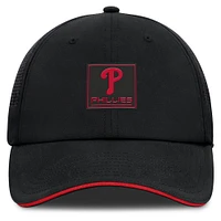 Men's Fanatics Black Philadelphia Phillies Level Up Driver Adjustable Hat