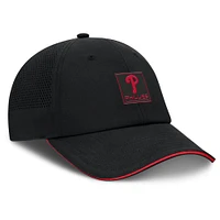 Men's Fanatics Black Philadelphia Phillies Level Up Driver Adjustable Hat