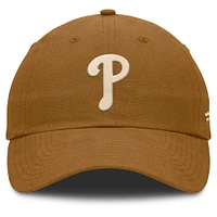 Men's Fanatics Brown Philadelphia Phillies Act Natural Chopper Adjustable Hat