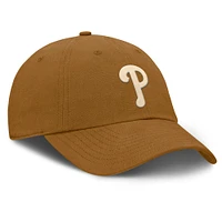 Men's Fanatics Brown Philadelphia Phillies Act Natural Chopper Adjustable Hat