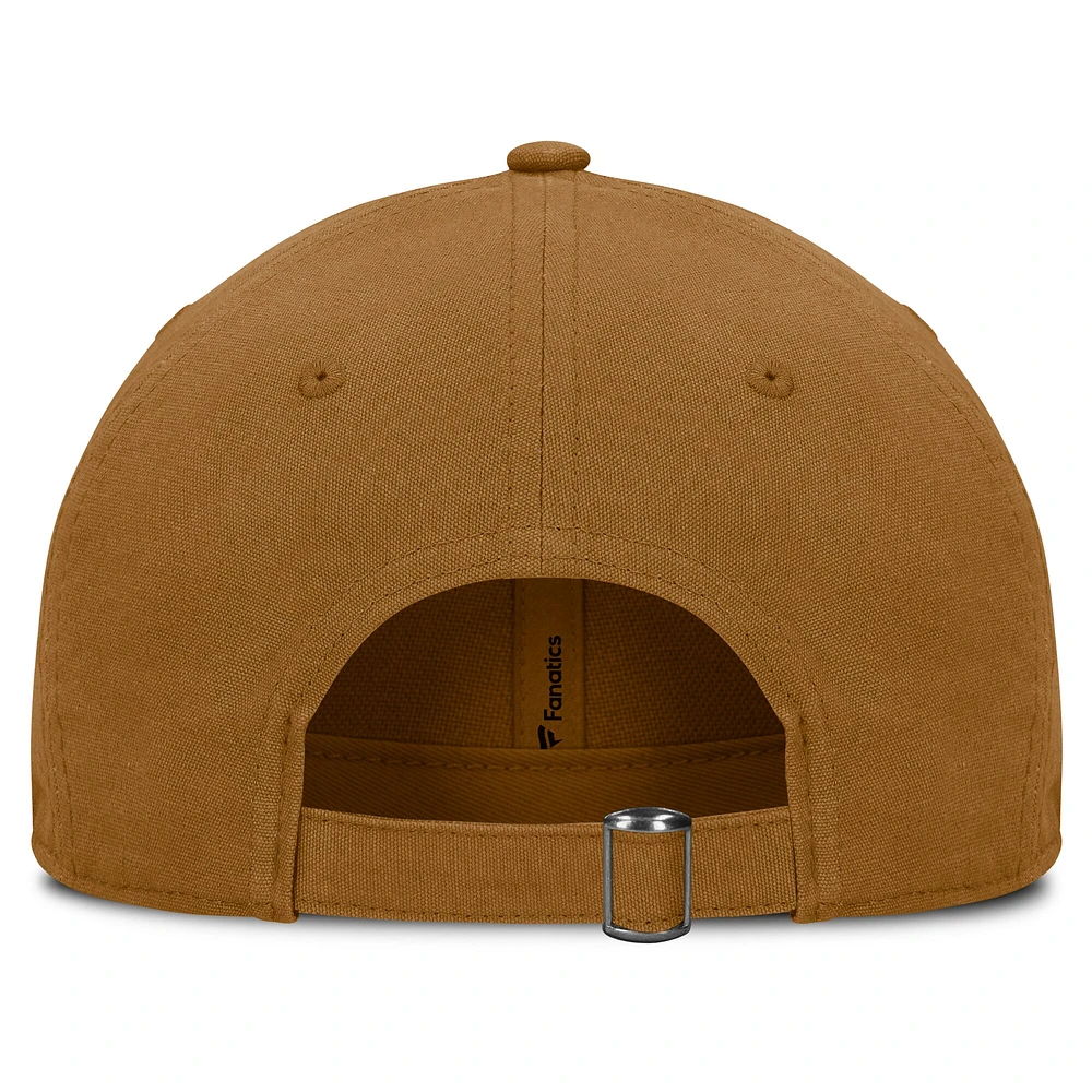 Men's Fanatics Brown Philadelphia Phillies Act Natural Chopper Adjustable Hat