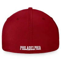 Men's Fanatics Burgundy Philadelphia Phillies Cooperstown Core Flex Hat