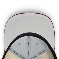 Men's Fanatics Natural/Burgundy Philadelphia Phillies Cooperstown Collection Bounder Snapback Hat