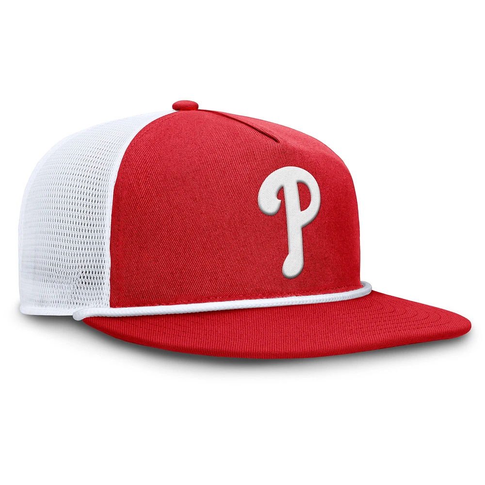 Men's Fanatics Red/White Philadelphia Phillies Clubhouse Change Up Snapback Hat