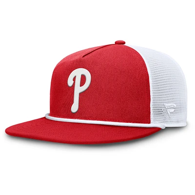 Men's Fanatics Red/White Philadelphia Phillies Clubhouse Change Up Snapback Hat