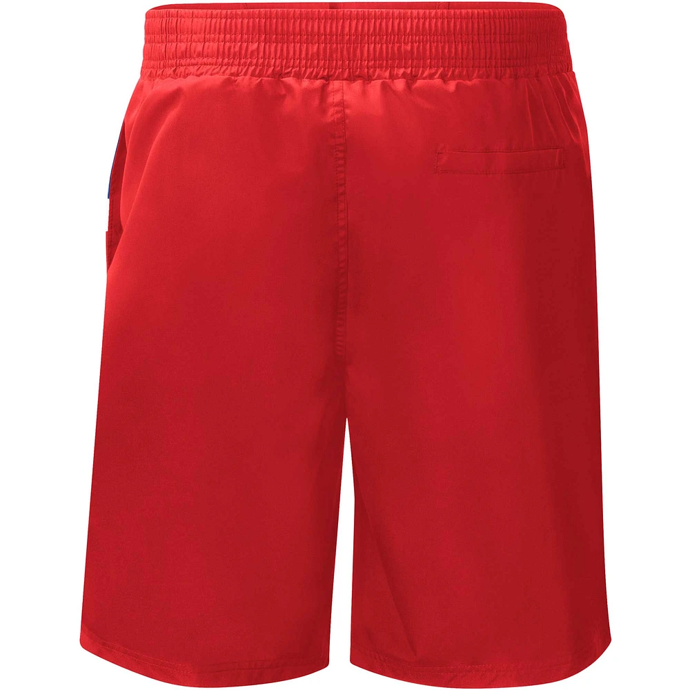 Short de bain Sea Wind G-III Sports by Carl Banks rouge des Phillies Philadelphie pour homme