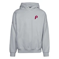 Sweat à capuche gris Philadelphia Phillies Contact Pro Card pour homme de Levelwear