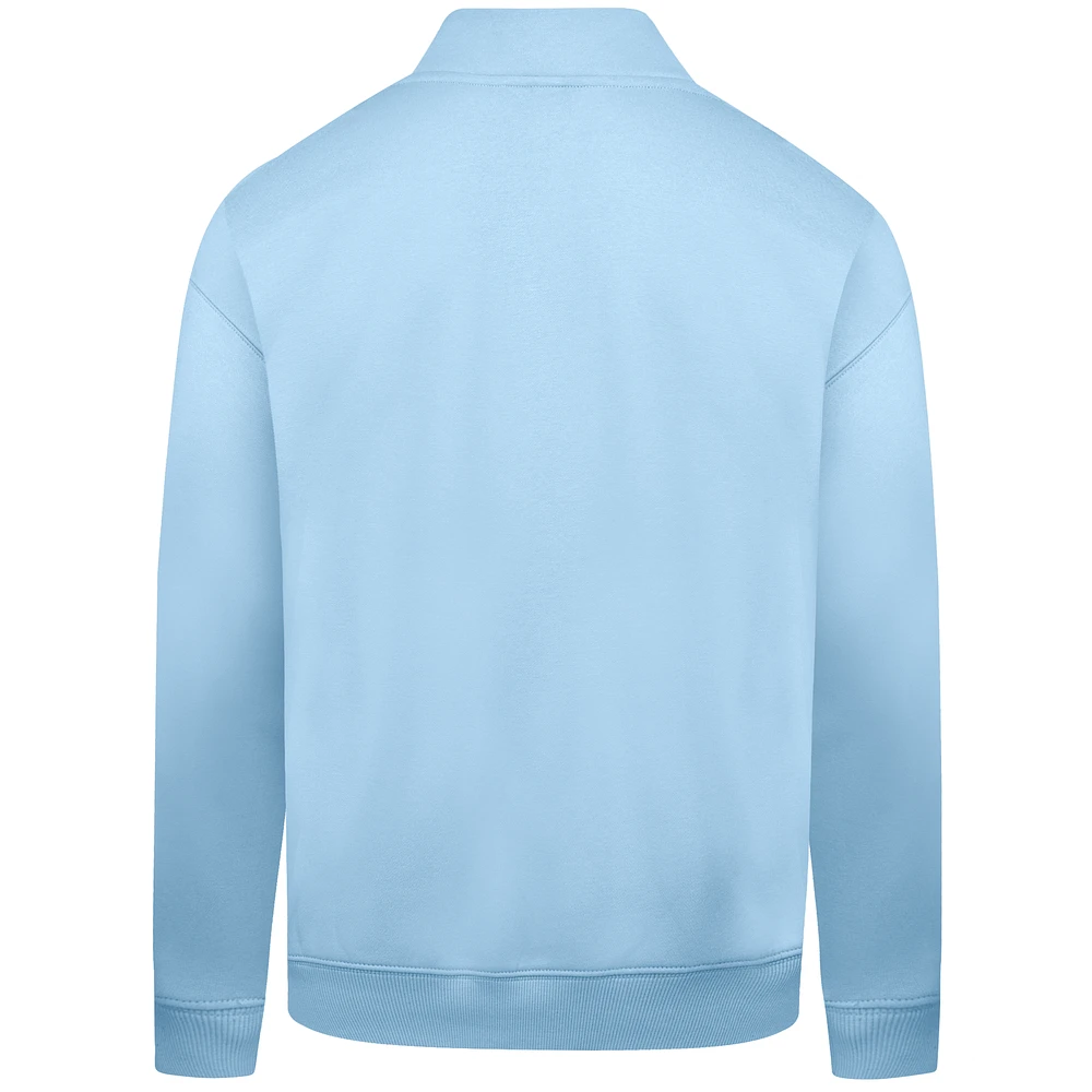 Men's Levelwear  Light Blue Philadelphia Phillies Cooperstown Collection Murray Quarter-Zip Sweatshirt