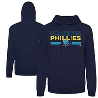 Sweat à capuche bleu marine Levelwear pour homme, Philadelphia Phillies Accolade Podium No Hitter