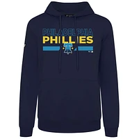 Sweat à capuche bleu marine Levelwear pour homme, Philadelphia Phillies Accolade Podium No Hitter