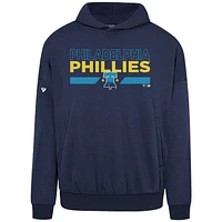 Men's Levelwear  Navy Philadelphia Phillies City Connect Contact No Hitter Pullover Hoodie