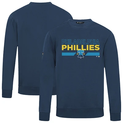 Sweat-shirt bleu marine pour homme Levelwear City Connect Zane No Hitter des Philadelphia Phillies