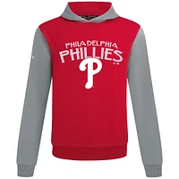 Sweat à capuche rouge Levelwear pour homme des Philadelphia Phillies Accolade Ultimate Mission