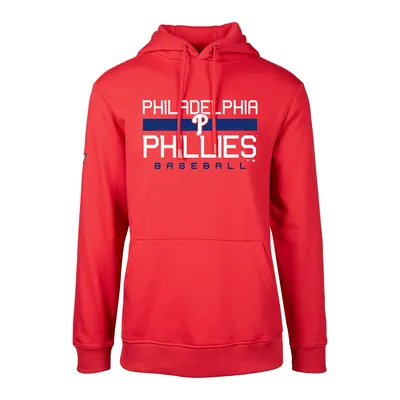 Lids Philadelphia Phillies Women's Plus Colorblock T-Shirt - Red