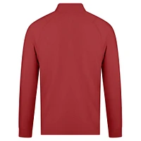 Men's Levelwear Red Philadelphia Phillies Theory Insignia 2.0 Quarter-Zip Pullover Top