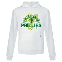Sweat à capuche blanc pour homme Philadelphia Phillies St. Patrick's Day Relay Shamrock