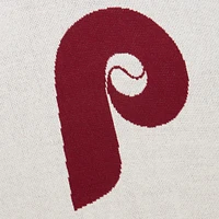 Men's Mitchell & Ness Cream Philadelphia Phillies Retro Pullover Sweater