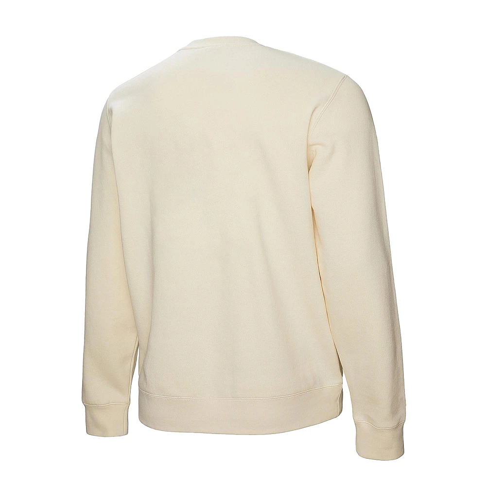 Men's Mitchell & Ness Cream Philadelphia Phillies Sidewalk Sketch Pullover Sweatshirt