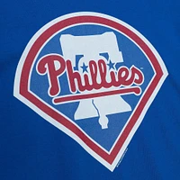 Men's Mitchell & Ness Royal Philadelphia Phillies Basic Logo T-Shirt