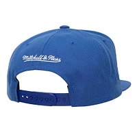 Men's Mitchell & Ness Royal Philadelphia Phillies Cooperstown Collection Basic Flip Snapback Hat