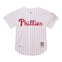 Maillot authentique blanc Mitchell & Ness Ryan Howard pour homme des Phillies de Philadelphie, collection Cooperstown