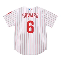 Maillot authentique blanc Mitchell & Ness Ryan Howard pour homme des Phillies de Philadelphie, collection Cooperstown