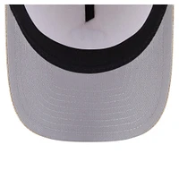 Men's New Era Beige Philadelphia Phillies Cotton Weave M-Crown A-Frame 9FORTY Adjustable Hat