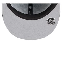 Casquette ajustée MLB Clubhouse 59FIFTY 2025 Philadelphia Phillies New Era noire pour homme