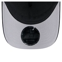 Men's New Era Black Philadelphia Phillies Gradient 9FORTY A-Frame M-Crown Trucker Adjustable Hat